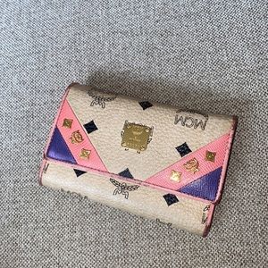 MCM Visetos three fold wallet